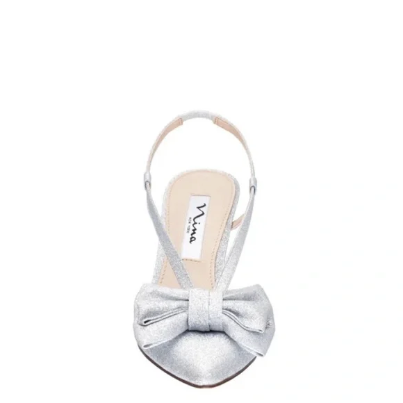 Nina silver pump - Picture 3 of 3